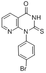 1-(4-屽)-2--1,2,3,4-Ěल[2,3-d]-4-ͪY(ji)(gu)ʽ_89374-60-7Y(ji)(gu)ʽ