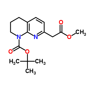 (8-Boc-5,6,7,8-Ě-[1,8]-2-)-Y(ji)(gu)ʽ_925889-81-2Y(ji)(gu)ʽ