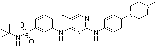 N-(1,1-׻һ)-3-[[5-׻-2-[[4-(4-׻-1-)]]-4-]]Y(ji)(gu)ʽ_936091-14-4Y(ji)(gu)ʽ