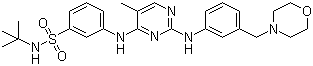 N-(1,1-׻һ)-3-[[5-׻-2-[[3-(4-׻)]]-4-]]Y(ji)(gu)ʽ_936091-56-4Y(ji)(gu)ʽ