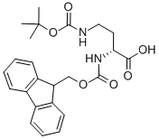 Fmoc-D-Dab(Boc)-OHY(ji)(gu)ʽ_114360-56-4Y(ji)(gu)ʽ