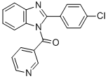 [2-(4-ȱ)-1H--1-]-3-़ͪY(ji)(gu)ʽ_1148018-27-2Y(ji)(gu)ʽ