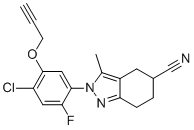2-[4--2--5-(2-)]-4,5,6,7-Ě-3-׻-2H--5-Y(ji)(gu)ʽ_127682-15-9Y(ji)(gu)ʽ
