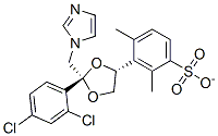 ʽ-[2-(2,4-ȱ)-2-(1H--1-׻)-1,3-h(hun)-4-]״ױY(ji)(gu)ʽ_134071-44-6Y(ji)(gu)ʽ