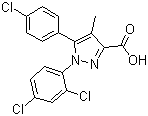 1-(2,4-ȱ)-5-(du)ȱ-4-׻--3-Y(ji)(gu)ʽ_162758-35-2Y(ji)(gu)ʽ