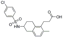 6-(((4-ȱ)))-5,6,7,8-Ě-2-׻-1-Y(ji)(gu)ʽ_165537-73-5Y(ji)(gu)ʽ