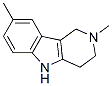 2,8-׻-2,3,4,5-Ě-1H-ल[4,3-b]Y(ji)(gu)ʽ_19686-05-6Y(ji)(gu)ʽ