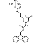 Fmoc-b-HomoLys(Boc)-OHY(ji)(gu)ʽ_203854-47-1Y(ji)(gu)ʽ
