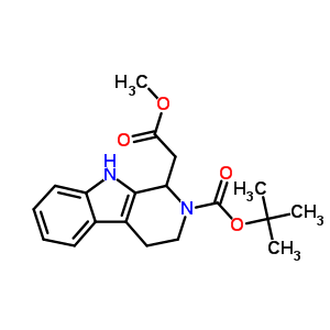 2-[(1,1-׻)ʻ]-2,3,4,9-Ě-1H-ल[3,4-b]-1-Y(ji)(gu)ʽ_256407-56-4Y(ji)(gu)ʽ