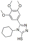 4-h(hun)-5-(3,4,5-)-4H-[1,2,4]-3-򴼽Y(ji)(gu)ʽ_26028-97-7Y(ji)(gu)ʽ