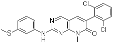 6-(2,6-ȱ)-8-׻-2-[[3-()]]ल[2,3-d]-7(8H)-ͪY(ji)(gu)ʽ_260415-63-2Y(ji)(gu)ʽ