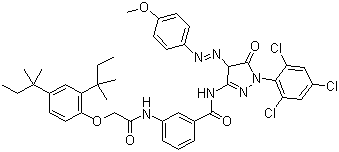 3-[[2-[2,4-p()]]]-N-(4,5--4-[(4-)ż-5--1-(2,4,6-ȱ)-1H--3-]Y(ji)(gu)ʽ_28279-36-9Y(ji)(gu)ʽ