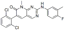 6-(2,6-ȱ)-2-[(4--3-׻)]-8-׻ल[2,3-d]-7(8H)-ͪY(ji)(gu)ʽ_287204-45-9Y(ji)(gu)ʽ