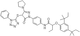 2-[2,4-p(1,1-׻)]-N-[4-[4,5--5--4-[(1--1H--5-)]-3-]-1H--1-]Y(ji)(gu)ʽ_30818-18-9Y(ji)(gu)ʽ