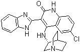 4-[((3S)-1-sph(hun)[2.2.2]-3-)]-3-(1H--2-)-6--2(1H)-ͪY(ji)(gu)ʽ_405168-58-3Y(ji)(gu)ʽ