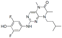 2-[(3,5--4-u)]-7,8--5,7-׻-8-(3-׻)-6(5H)-ͪY(ji)(gu)ʽ_501437-28-1Y(ji)(gu)ʽ