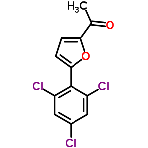 1-[5-(2,4,6-ȱ)-2-߻ૻ]-1-ͪY(ji)(gu)ʽ_671192-08-8Y(ji)(gu)ʽ