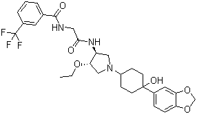 N-[2-[[(3S,4S)-1-[4-(1,3--5-)-4-Ȼh(hun)]-4--3-]]-2-һ]-3-(׻)-Y(ji)(gu)ʽ_709018-37-1Y(ji)(gu)ʽ