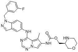 [4-[[1-[(3-)׻]-1H--5-]]-5-׻[2,1-f][1,2,4]-6-]--(3S)-3-Y(ji)(gu)ʽ_714971-09-2Y(ji)(gu)ʽ
