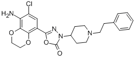5-(8--7--2,3--1,4--5-)-3-[1-(2-һ)-4-]-1,3,4-f-2(3H)-ͪY(ji)(gu)ʽ_769901-96-4Y(ji)(gu)ʽ