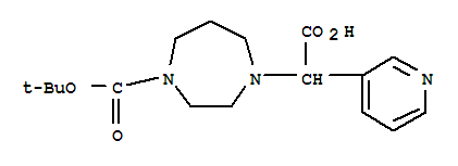 1-Boc-4-(Ȼ-3-׻)-[1,4]sY(ji)(gu)ʽ_885275-68-3Y(ji)(gu)ʽ