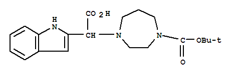 1-Boc-4-[Ȼ-(1H--2-)-׻]-[1,4]sY(ji)(gu)ʽ_885275-76-3Y(ji)(gu)ʽ