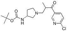 3-(3-N-boc--1-)-1-(6--3-)-2-׻-1-ͪY(ji)(gu)ʽ_886364-19-8Y(ji)(gu)ʽ