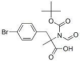 2-N-Boc-3-(4-屽)-2-׻׻Y(ji)(gu)ʽ_886364-70-1Y(ji)(gu)ʽ