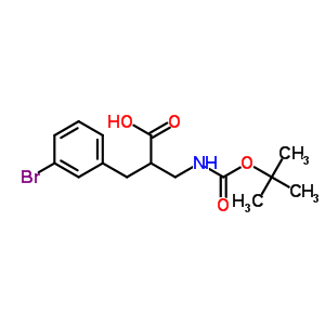 2-N-Boc-2-׻-3-(3-屽)-Y(ji)(gu)ʽ_886364-87-0Y(ji)(gu)ʽ
