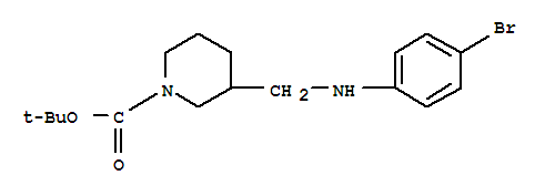 1-Boc-3-[(4-屽)-׻]-ऽY(ji)(gu)ʽ_887587-06-6Y(ji)(gu)ʽ